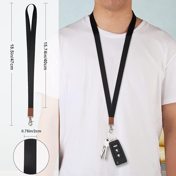 XCHIN Lanyards for Keys, Keychain Long Lanyard for Women Men, Cute Neck Lanyard for ID Badges Wallet