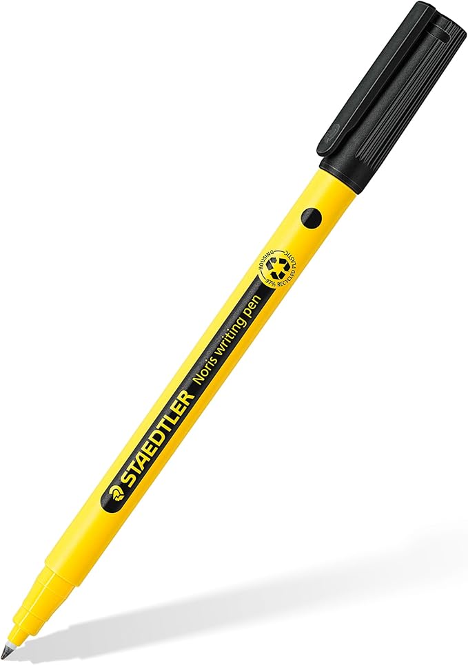 STAEDTLER 307-9 BK5 Noris Handwriting Pen - Black (Pack of 5)