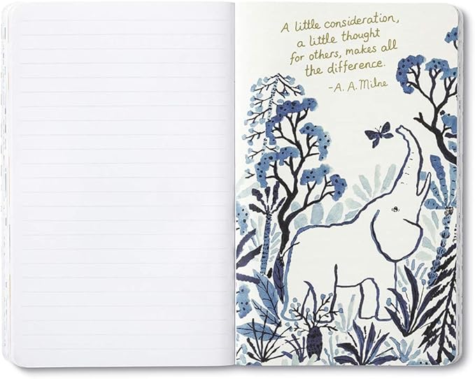 Compendium Softcover Journal - Every Kindness Matters – A Write Now Journal with 128 Lined Pages, 5″W x 8″H