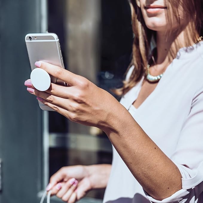 Neuroblastoma Awareness Ribbons Mobile Stand PopSockets PopGrip: Swappable Grip for Phones & Tablets
