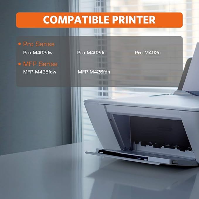 Compatible Toner Cartridge Replacement for HP CF226X 26X (1-Pack High Yield), Compatible use with HP Laserjet Pro M402dn M402n M402dw M402dne, MFP M426fdw M426fdn Printer