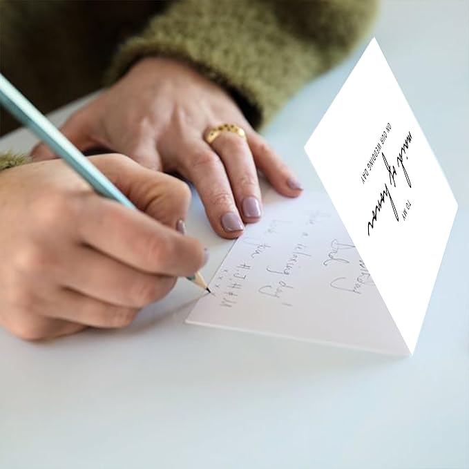 Maid of Honor Proposal Gifts for Wedding Day, To My Maid of Honor On Our Wedding Day Cards.（Maid of Honor B）