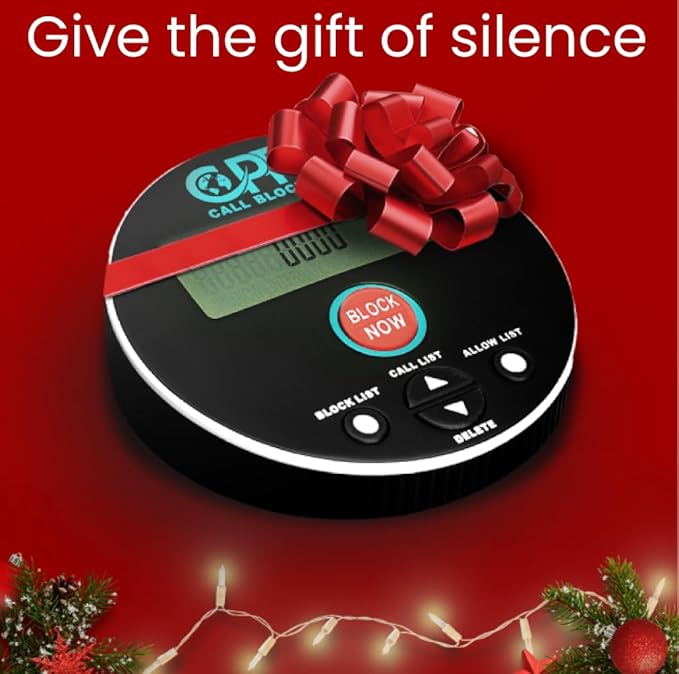 CPR V10000 – Whitelist Call Blocker. Landline Phone Call Blocker. Dual Mode Protection. Pre-Loaded with 10,000 Known Robocall Scam Numbers - Join Our Mission to Create a spam Free Community