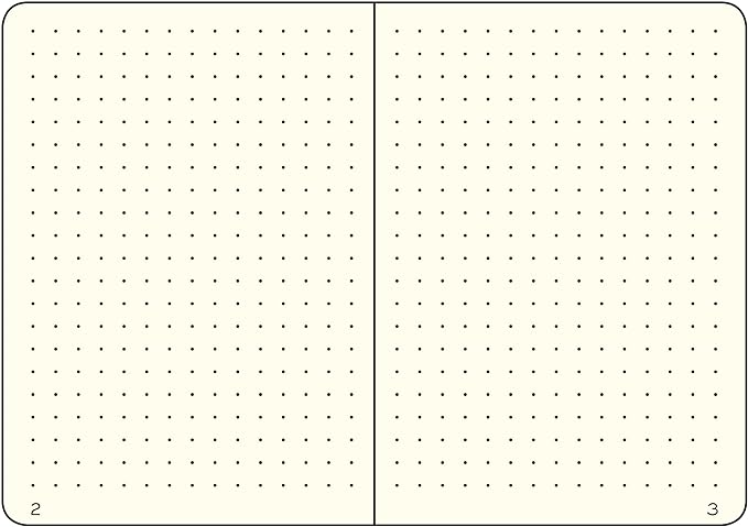 LEUCHTTURM1917 - Notebook Hardcover Medium A5-251 Numbered Pages for Writing and Journaling (Ink, Dotted)