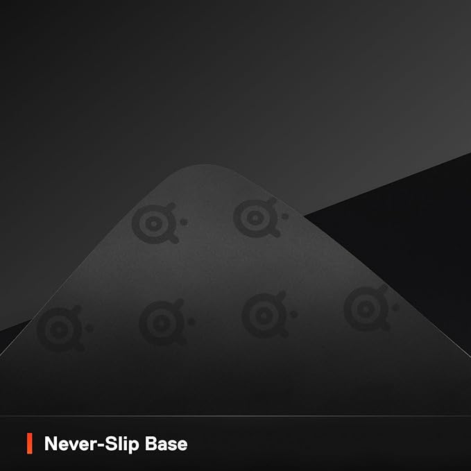 SteelSeries QcK Gaming Mouse Pad - XXL Cloth - Peak Tracking and Stability - Esports Mousepad - Never-Slip - Full Desk Coverage