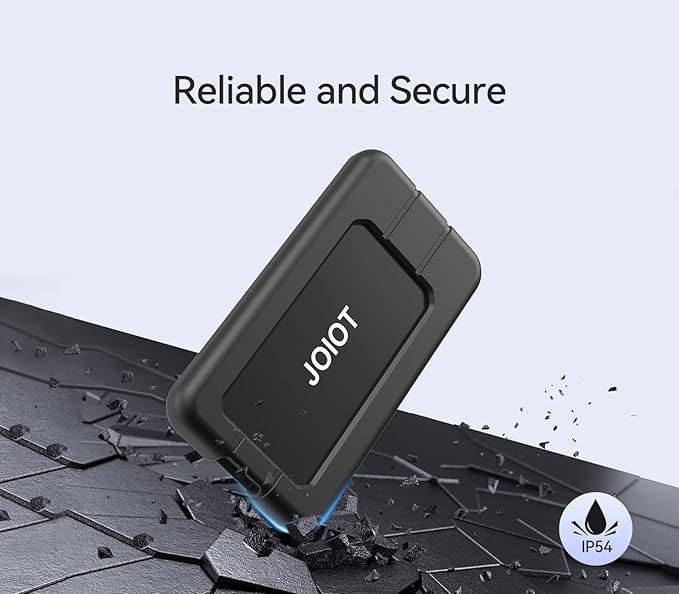 512G Portable SSD Up to 2000MB/s USB-C USB 3.2 Gen 2x2 External SSD with Protective Case Shockproof Type-C External Solid State Drive