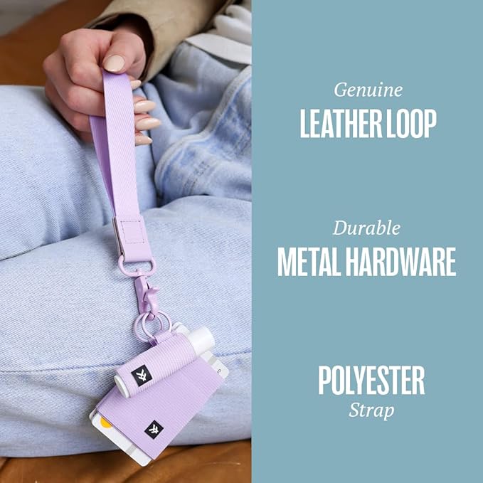 Thread Wallets Wrist Lanyard Strap for Men & Women, Wristlet Keychain for Badge, Wallet, and Phone Wrist Strap