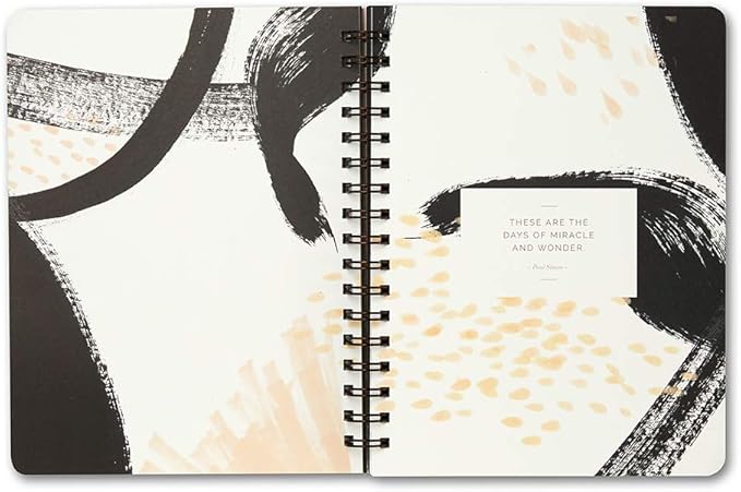 Compendium Spiral Notebook - Go out there and do something remarkable. — A Designer Spiral Notebook with 192 Lined Pages, College Ruled, 7.5”W x 9.25”H