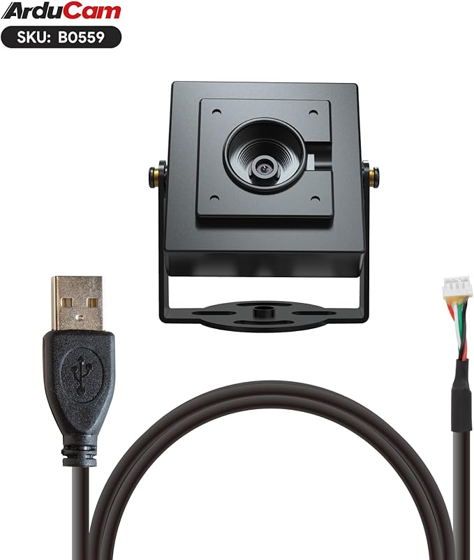 Arducam High Speed USB Camera Module, 1080P/100fps, 720P/180fps, 480P/360fps, Autofocus Lightburn Camera for Windows, Linux