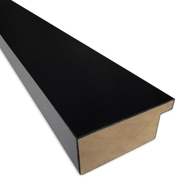 Amanti Art Black Cork Board for Wall, 27x39 Vision Board with Black Wood Frame, Large Corkboard Office Decor for Home Organization, Modern Corkboard Pinboard to Display Items for Home Organization in