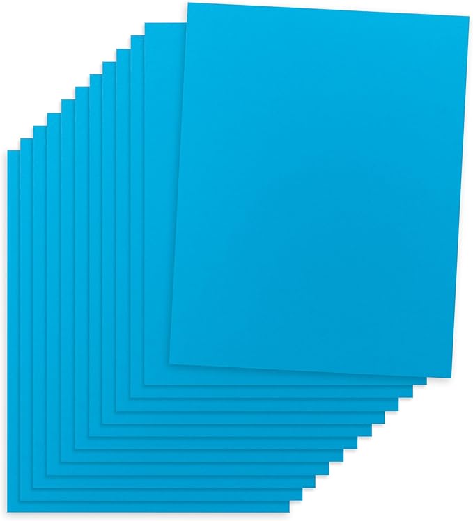 Hygloss Dark Blue Colored Paper - 24 lb, 89 GSM, Acid-Free, Fade-Resistant, 11x17-Inch Ledger Size Color Copy Paper, 90 Sheets