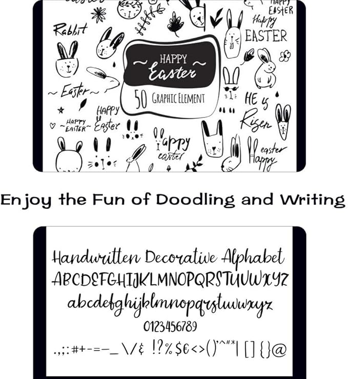 Shuttle Art Permanent Markers, 50 Pack Black Permanent Marker set,Fine Point, Works on Plastic,Wood,Stone,Metal and Glass for Doodling, Marking