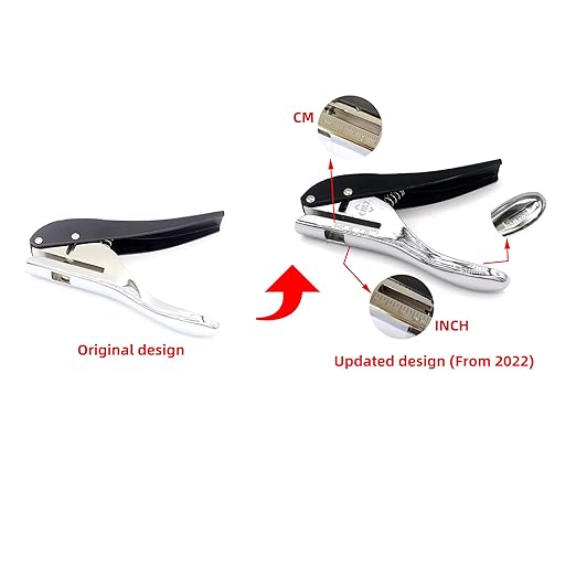 Hand-held 1/8 inch 3mm Round Metal Silver Heavy Duty Single Circle Hole Punch for ID Cards PVC Cards Badge Photos