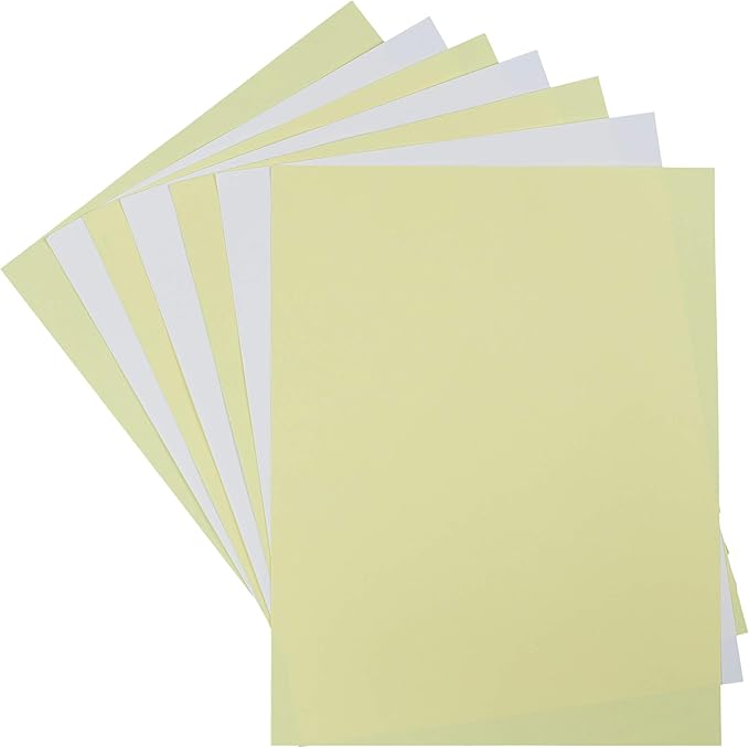 Limited Papers (TM), Carbonless Sheets, Superior, Pre Collated, Multi part, Bond Finish. (2 Part Reverse, 8.5 x 11 Inch, Canary/White (5887), 1 Ream)