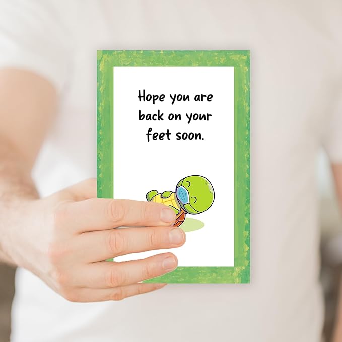 Funny Get Well Soon Card & Gifts for Men Women,Naughty Get Well Soon Gifts After Surgery,Speedy Surgery Recovery Cards for Him Her,Hope You Are Back on Your Feet Soon