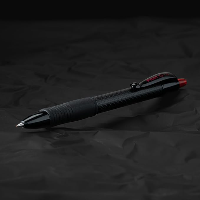 PILOT, G2 Edge Red Premium Gel Roller Pens, Sensory Writing Experience, 12ct box, Fine Point 0.7 mm