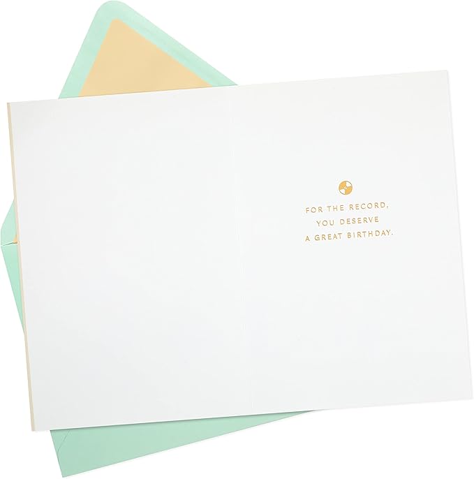 Hallmark Signature Birthday Card (Record)