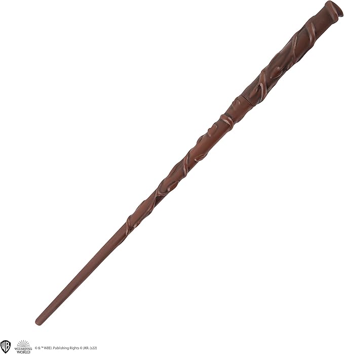 Cinereplicas Harry Potter - Hermione Granger Wand Pen with Stand & Lenticular Bookmark - Official License