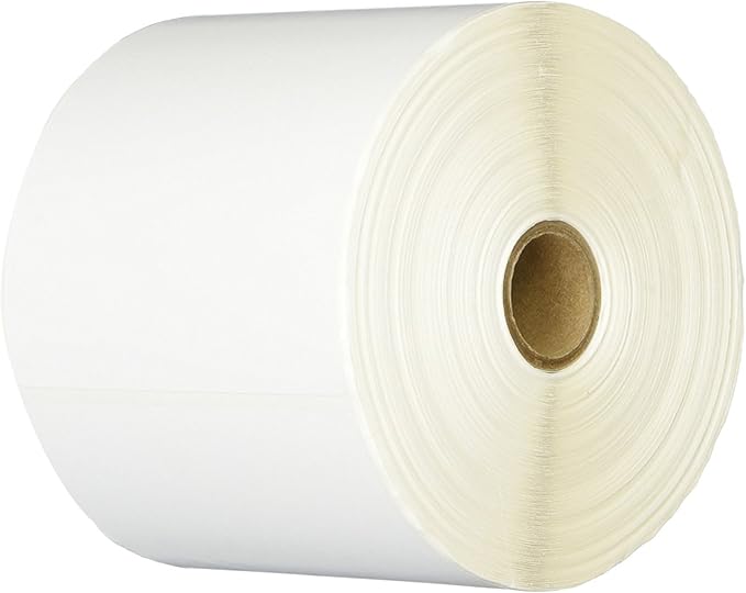 9527 Product 4x6 Direct Thermal Shipping Labels for Zebra 2844 ZP-450 ZP-500 ZP-505,Blank,450 Labels/Roll, 1" Core,Total 4 Rolls