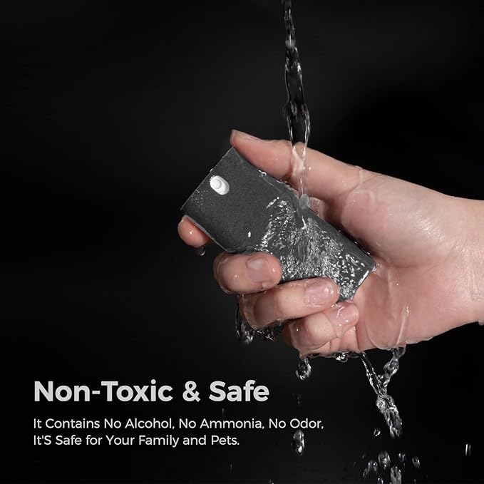 Click Clean Screen Cleaner Kits - 4 All-in-One Mist Cleaner with 4 oz Refill, 1 Microfiber Cloth(7.8 x 7.8in), 1 Mini Funnel, and 1 Sprayer - for All Phones, Laptop and Tablet Screens