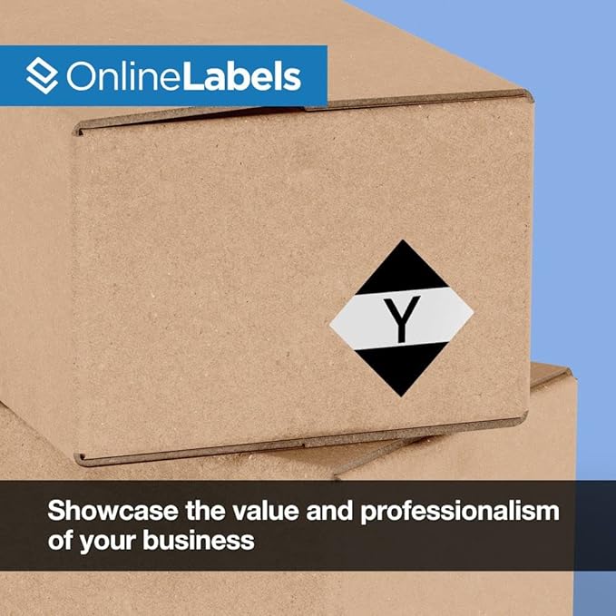 4 x 4 Square Label - Pack of 4,000 Labels, 1,000 Sheets - Inkjet/Laser Printer - Online Labels