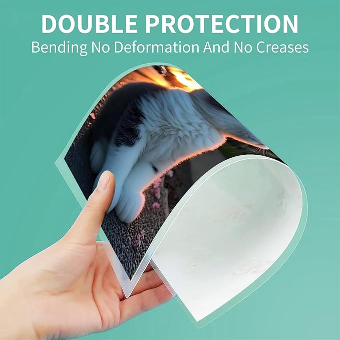 Laminating Sheets - 5Mil Thermal Laminating Pouches, 9"x11.5" Clear Laminate Sheets for Schedules, Menus, Certificates, Art Drawings, Round Corner, 1000 Pack