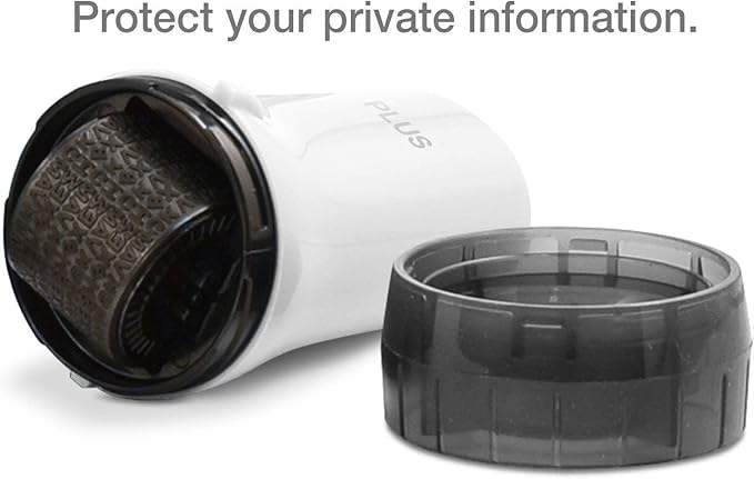 Guard Your ID Advanced Security Roller 2.0 for Identity Theft Prevention Stamping White