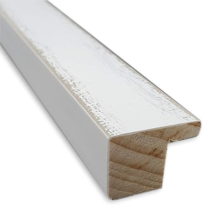 Amanti Art Natural Cork Board for Wall, 17x29 Vision Board with White Frame, Medium Corkboard Office Decor for Home Organization, Country Rustic Corkboard Pinboard to Display Items for Home