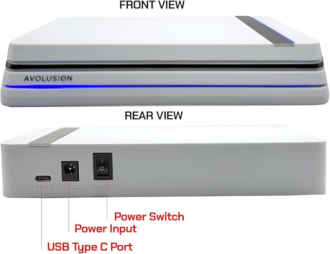 Avolusion PRO-X Series USB 3.0 External Hard Drive for WindowsOS Desktop PC/Laptop (White) - 2 Year Warranty (18TB) (Renewed)