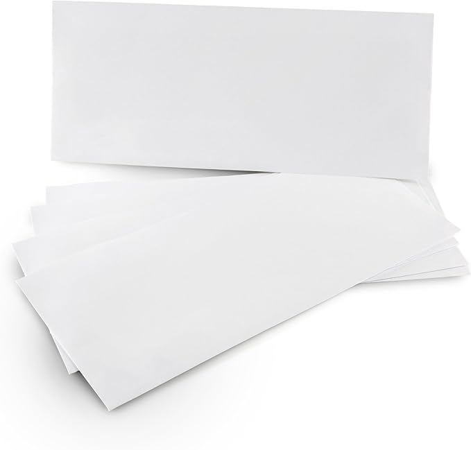Aimoh #10 Security Self Seal Envelopes – 200 Qty |No Window, EnveGuard, 4⅛ x 9½", White, 24 LB, 200 Count (34100-2)