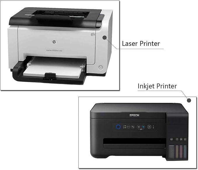 Coopaty 1" x 2-5/8" Shipping Labels, 3000 Labels (100 Sheets) - White, Blank, Laser Inkjet Printer Compatible