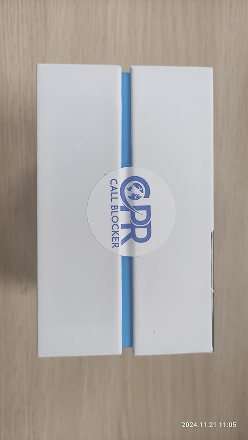 CPR V100K Call Blocker for Landline Phones with Caller ID. Pre-Loaded with 100,000 Nuisance Numbers and Allows Blocking of 10,000 More with a Single Button Press.