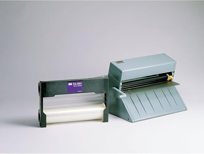 3M Dual Laminate Refill, 12 Inches x 100 Feet Roll, Heat-Free Laminating (DL1001) Clear