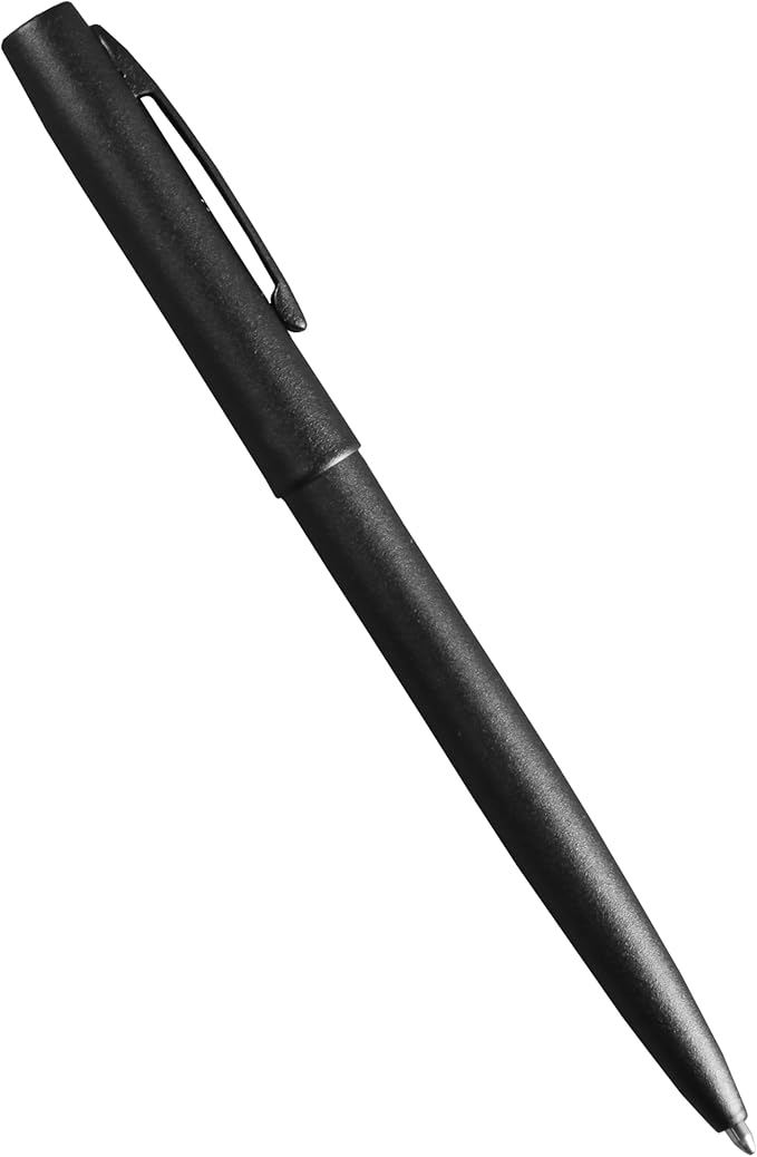 Rite in the Rain Weatherproof Black Metal Clicker Pen - Black Ink (No. 97)