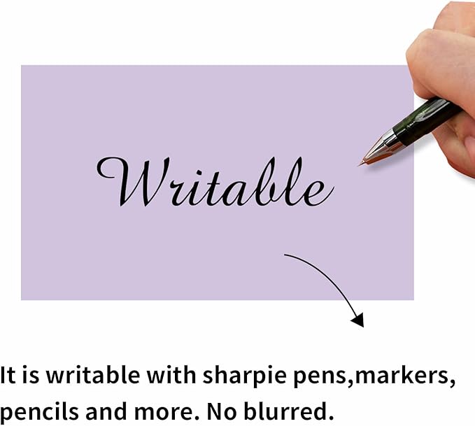 Colored Labels Stickers 3 x 5 Inch, Removable Rectangular Moving Labels, Large Color Coding Labels Moving Stickers- 250 Pack/Purple