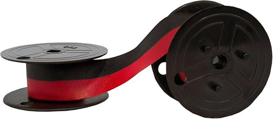 7010 Compatible Calculator Ribbon, Black/red