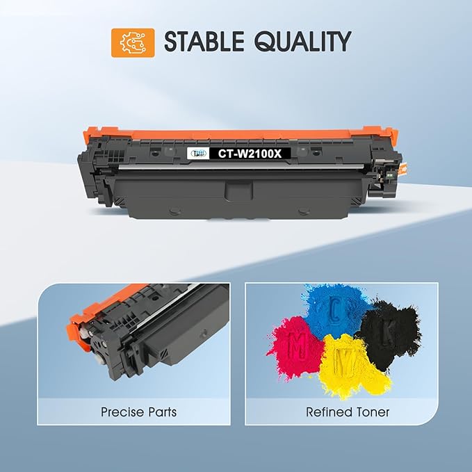 210X Toner Cartridges 4 Pack MFP 4301fdw 4201dn 210A High Yield Compatible for HP 210X 210 Toner Cartridges Replacement for HP Color Laserjet Pro MFP 4301fdn Pro 4201dw 4201dn Printer Ink (with Chip)