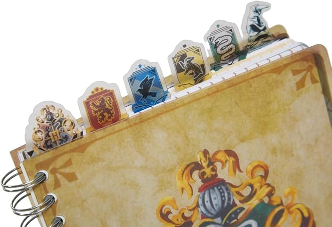 Innovative Designs Harry Potter Hogwarts Writing Notebook & Tab Journal for Kids, Teens or Adults