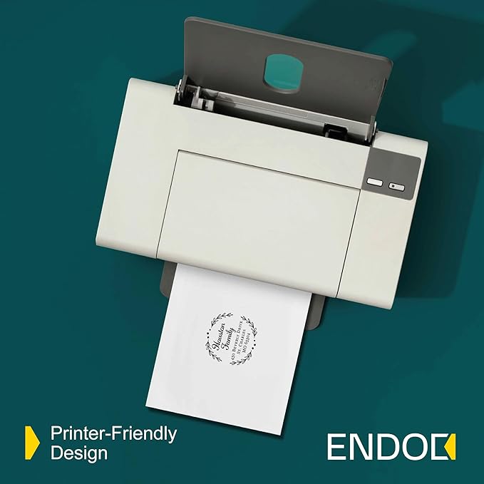 #10 Business Envelopes, 500 Count, Mailing Envelopes, 4 1/8 x 9 1/2 Inch Size, Gummed Flap Envelopes Letter Size, 24 LB Paper - Bright White Color