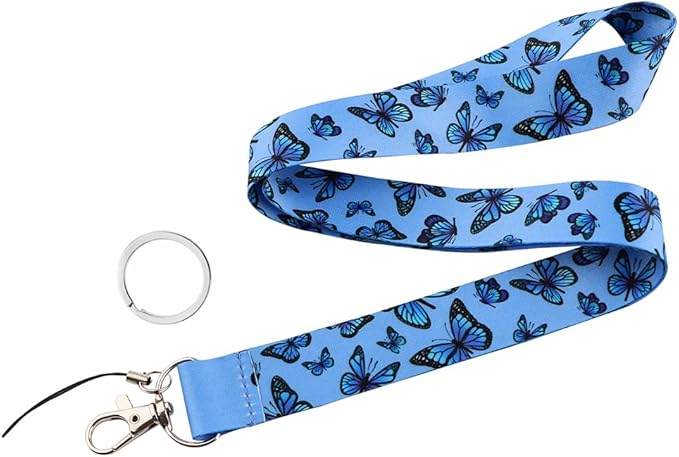 Yiflin Cute Neck Lanyard for Keys, Wallet, Id Card Holder, Cool Keychain Lanyard for Women, Men, Teacher