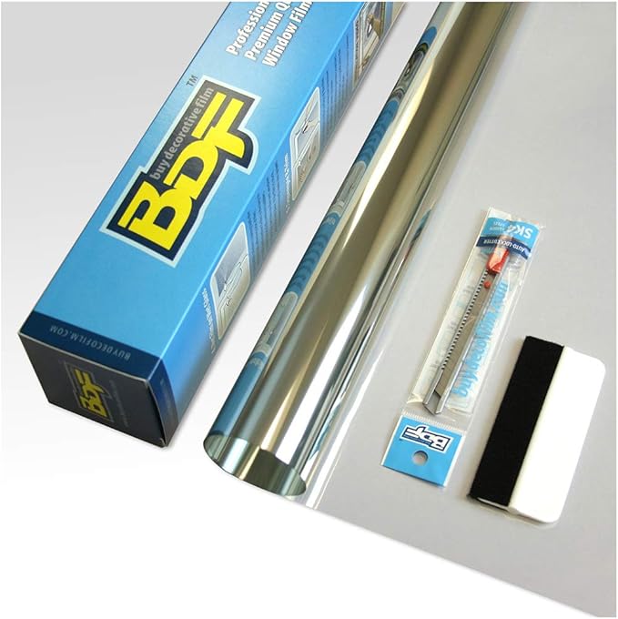 BDF NSN70 Window Film Transparent High Heat Rejection & UV Cut (Very Light) - 48in X 14ft