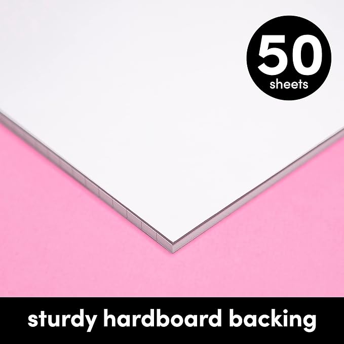 PAPERAGE Lined Legal Pads, (Rainbow), 12 Pack Note Pads, 50 Sheets Each, Wide/Legal Ruled, Note Pads, Paper, 5 inches x 8 inches