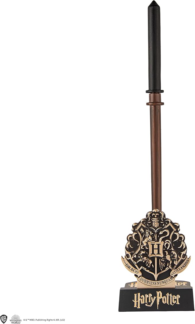 Cinereplicas Harry Potter Drago Malefoy Wand Pen with Base and Lenticular Bookmark