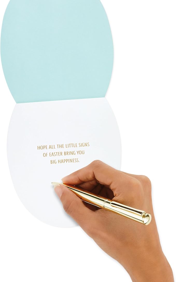 Hallmark Signature Easter Card (Watercolor Easter Egg)