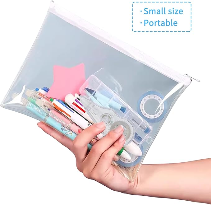 Correction Tape, 16.4FT EZ Tear-resistant Correction Tape, Easy To Use Applicator for Instant Correction Without Drying Time (10pcs/set)