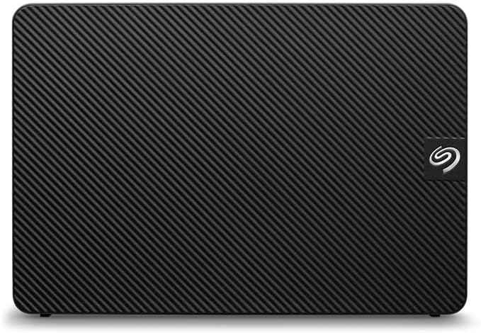 Seagate Expansion 12TB External Hard Drive HDD - USB 3.0, with Rescue Data Recovery Services (STKP12000400)