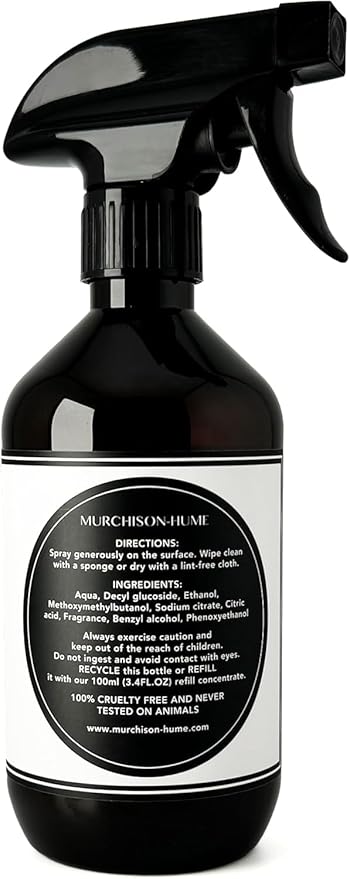 Murchison-Hume All-Purpose Cleaner – Natural, Non-Toxic, Safe on All Surfaces – Plant-Based Multi-Surface Spray for Kitchen, Bathroom & Home – Original Fig