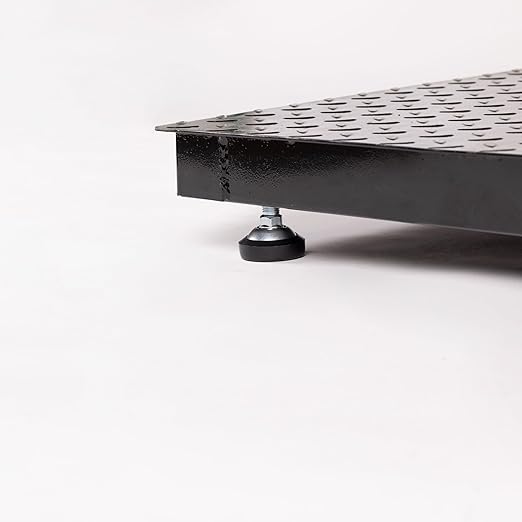 48"x48" Industrial Floor Scale, Heavy-Duty Warehouse Scale with Digital Indicator, Accurate Pallet Scale for Postal Luggage Shipping Mailing Weighing