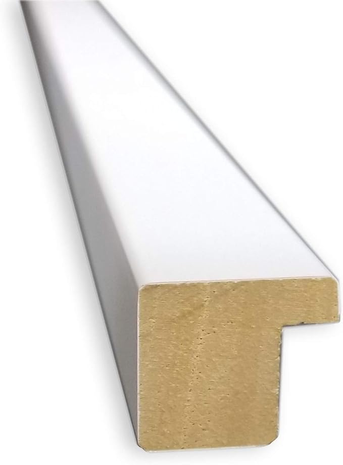 Amanti Art Natural Cork Board for Wall, 21x53 Vision Board with White Frame, Oversize Corkboard Office Decor for Home Organization, Modern Corkboard Pinboard to Display Items for Home Organization in