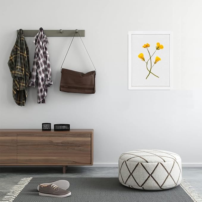 TORASO Cork Board Bulletin Board, Cork Boards for Walls with Pins, Eye Bolts, gaskets, Screws, Pin Board for Office, School and Home (White, 11“x14.5” - 2p)